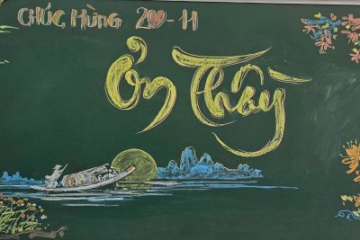 Chào mừng 20/11 (Người gieo mầm xanh)